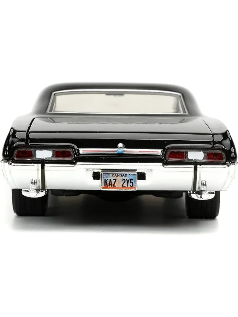 1967 Chevy Impala Die-cast Car with Dean Winchester Figure - Collectible Toy for